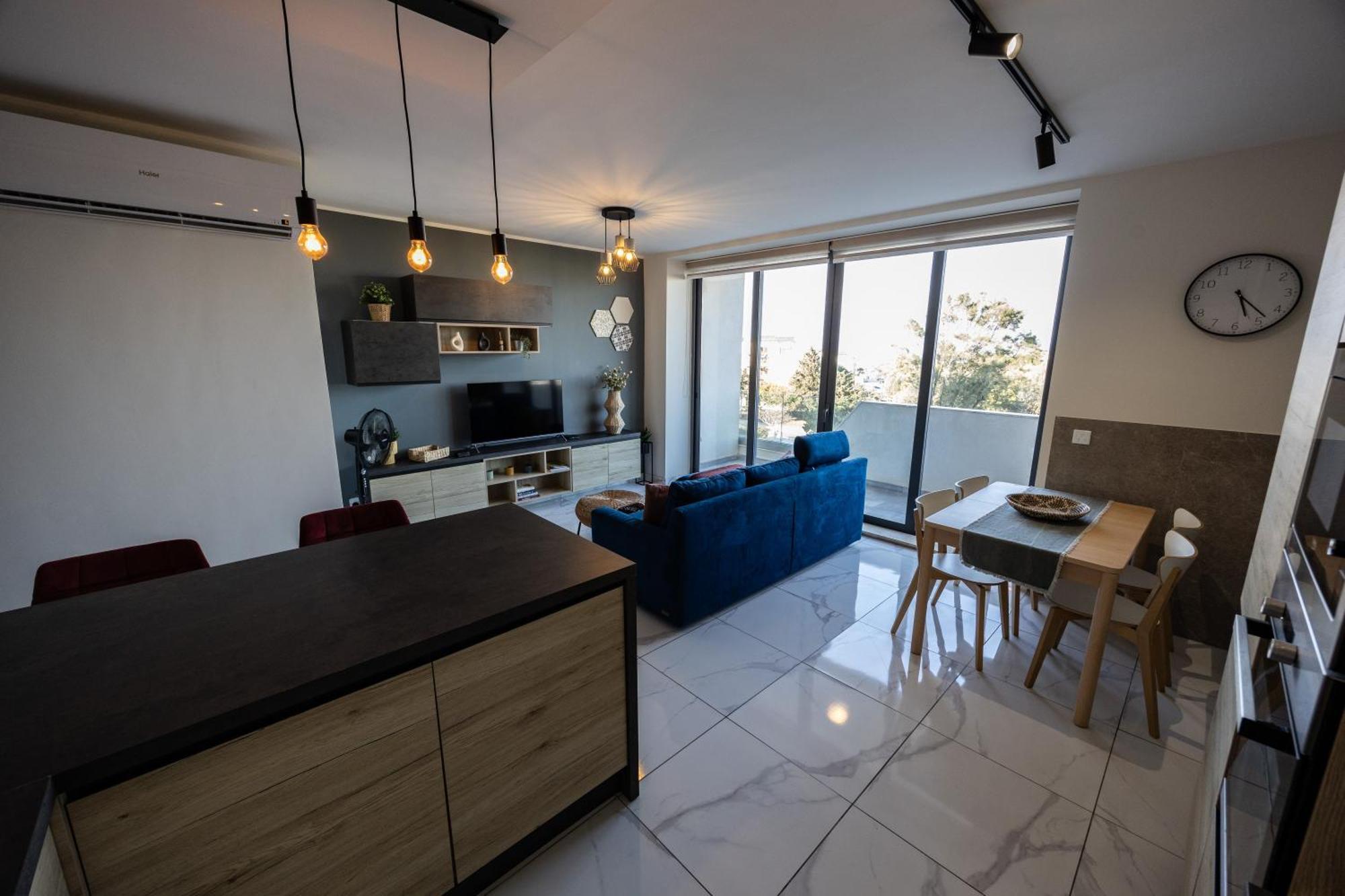 2-Bed Apartment In Mellieha With Sea And Country View Exteriör bild